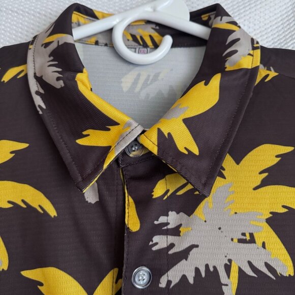 San Diego Hawaiian Shirt Mens Size 3XL Short Sleeve Button-Up XXXL SD - Picture 3 of 4